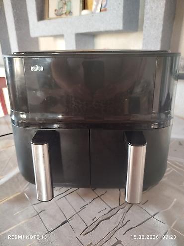 Braun hava fritözü (air fryer) - İki ayrı çekmecəli quruluş: eyni — 1