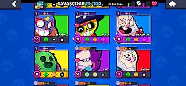 random pubg hesap: Brawl Stars oyunu üçün inkişaf etmiş hesab - Kupa sayı: 34 292 - — 3