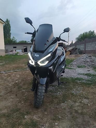 яди мото: Скутер KJR Racing Storm - Кузов: спортивный дизайн, цвет — черный — 2