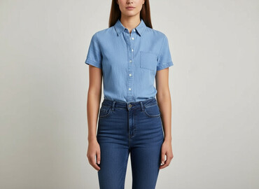 białe t shirty massimo dutti: Сорочка жіноча, розмір L