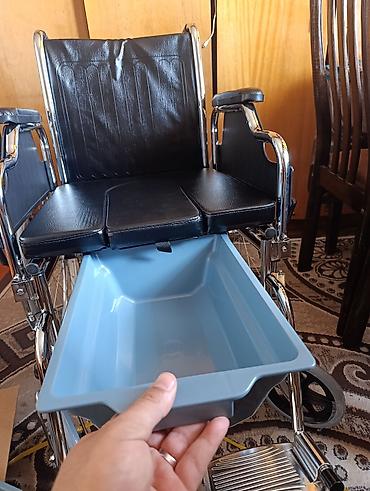 abc design 3 tec universal arabalar: Tualet funksiyalı əlil arabası (Commode Wheelchair). Pasiyentlərin — 6