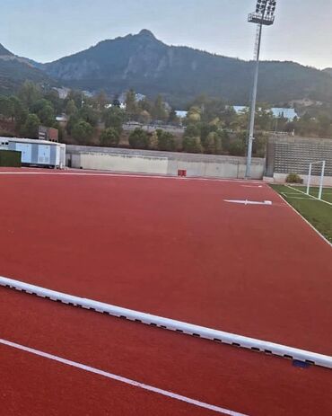 Рулонные покрытия из резиновой крошки: Резиновое покрытие, беговая дорожка, спортивное покрытие — 10