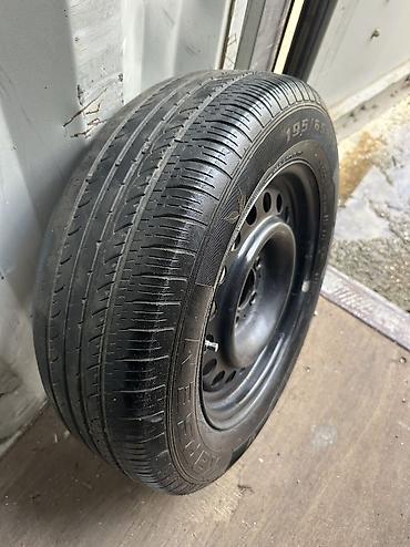 opel astra h turbo az: 195/65/R15 ehtiyyat tekeri( zapaska) 5 bolt R15 disk R15 teker — 3