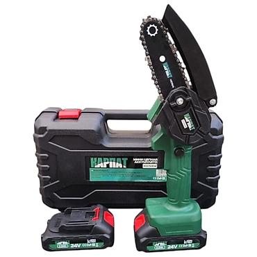 Karpat KCCS004 akkumulyatorlu mini zəncirli mişar - Güc mənbəyi: 24V