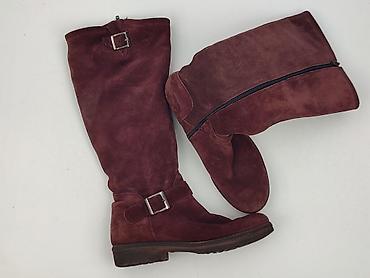 deichmann czerwone botki: Kozaki damskie, rozmiar 41 — 1