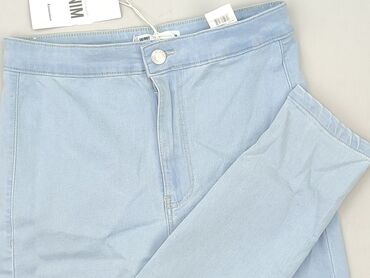 jeansy plus size wysoki stan: Jeansy damskie, rozmiar M