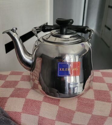 fırst class çay: Новый, цвет - Серебристый, Заварочный чайник, Никель, 1 л, Франция