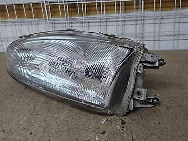 Передние фары: Передняя левая фара Mitsubishi 1997 г., Б/у, Оригинал, Германия — 4