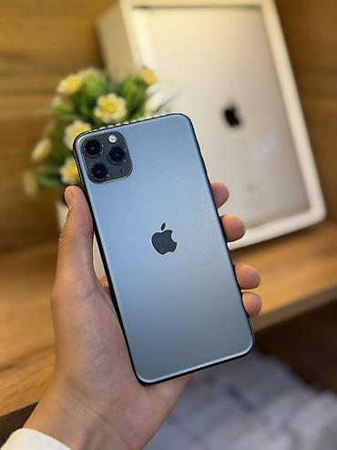 Apple iPhone: IPhone 11 Pro, Б/у, 64 ГБ, Зеленый, Коробка, 100 % — 1