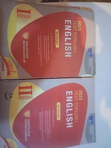 batut merkezi: Məhsul: 2023 “Test Toplusu – English” (DİM) – I hissə və II hissə — 1