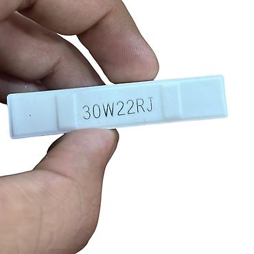 33k 2w rezistor: Məhsul: Seramik güc rezistoru – 30W 22Ω (işarə: 30W22RJ) — 2