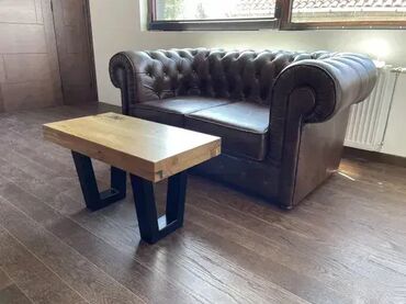 Stolovi: Kancelarijski stolovi Konferencijski sto od hrasta rustik masiv — 12