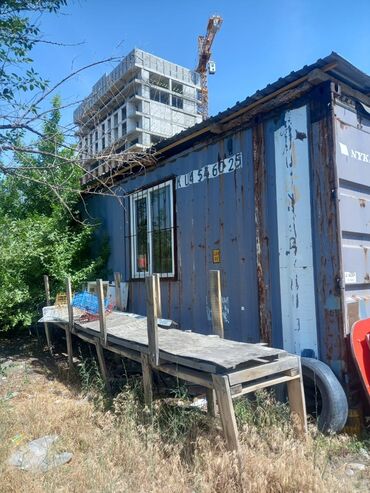 дом контейнера: ПРОДАЕТСЯ: металлические морские контейнеры с пристроенными