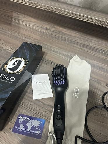 tuk yolan: Mila Hair Straightener Brush – saç düzləşdirən daraq 2 defe istifade — 5