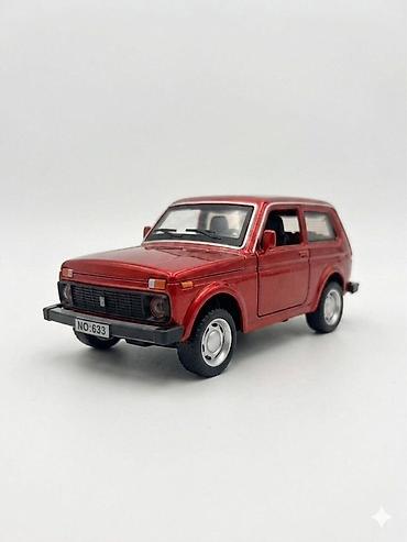 avtovaz oyuncaq treyler: Metall oyuncaq avtomobil modeli – LADA Niva (VAZ 2121) miniatürü - — 1