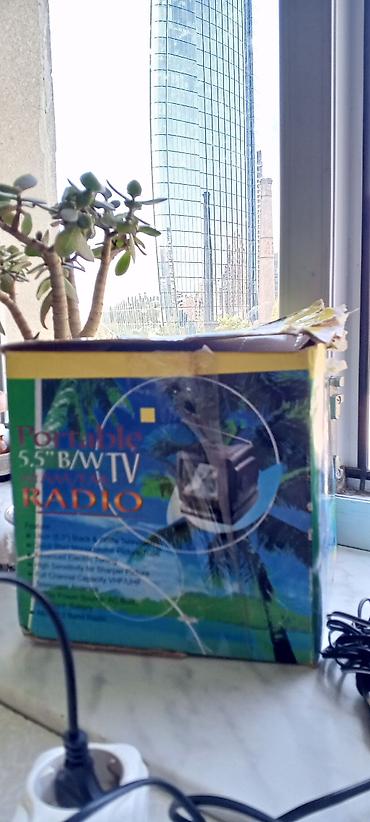 Digər TV və video məhsullar: Salam tecili Satiram Crown Portable 5.5 B/W TVteleviziya və AM/FM — 5