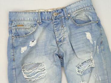 klapki lidl skórzane: Jeanswear, Szorty dla mężczyzn, rozmiar M