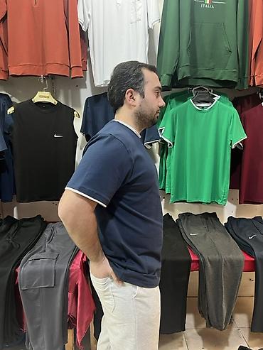 Kişi geyimləri: Futbolka şalvar dəsti 35azn Sifariş üçün direkt və ya votsap Mağazamıs — 2