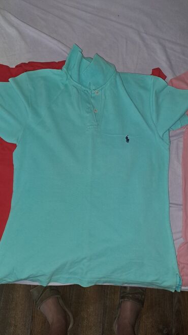icon dsquared2 majice: Men's T-shirt Ralph Lauren, M (EU 38), bоја - Tirkizna