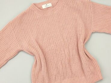 różowa bluzka hm: Sweater, H&M, 10 years, 134-140 cm, condition - Good