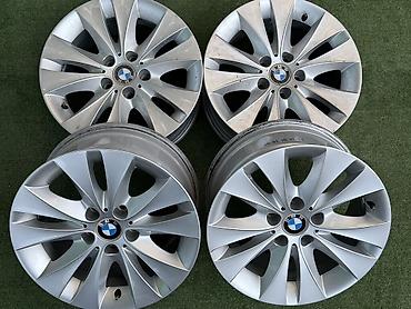 210 4.3: Литые Диски R 17 BMW, Комплект, отверстий - 5, Б/у — 3