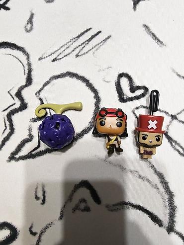 Статуэтки: Мини-фигурки в стиле Funko от kinder в коллаборации с one piece — 1