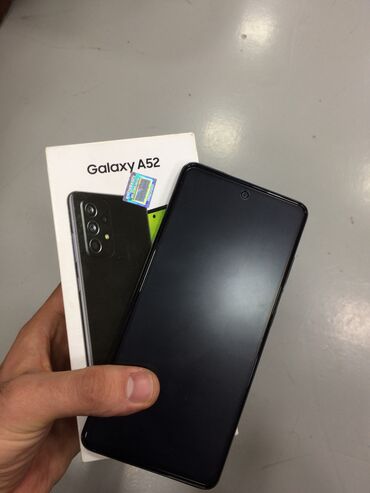 Samsung Galaxy A52 | 128 GB | Qara | Barmaq izi, İki sim kartlı, Face ID