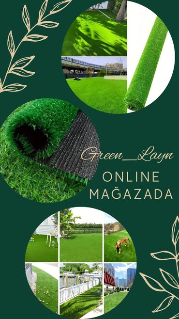 Kovrolin: Süni qazon, kovralit, dekor – Green_Layn ilə keyfiyyətli işin ünvanı! — 5