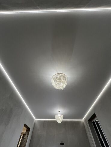 Натяжной потолок: Натяжной потолок Матовое, 3D потолки, Глянцевое Монтаж, Гарантия, Бесплатная консультация — 5