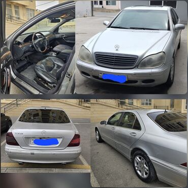 Mercedes-Benz: Mercedes S-klass,motor 3.2,Dizel avtomat,Il 2000,Qiymet 6500azn 5711 lalafo.az -da Mercedes-Benz: Mercedes S-klass,motor 3.2,Dizel avtomat,Il 2000,Qiymet 6500azn 5711