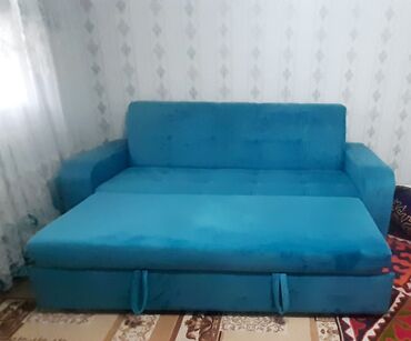 купить диван недорого бу: Цвет - Голубой, Б/у