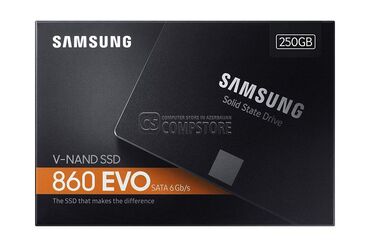 Накопители SSD: Внешний Накопитель SSD Samsung, 256 ГБ, 2.5", Б/у