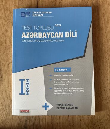 ingilis dili test toplusu 1ci hisse: Azərbaycan dili test toplusu 1 hissə 
YENİDİ ❗️UCUZ qiymətə