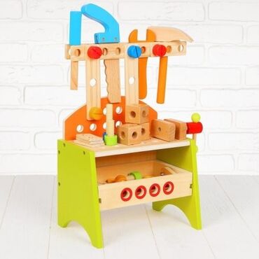 игрушки детский: Игровой набор «Столярная мастерская» В комплекте: гайки, 10 шт.