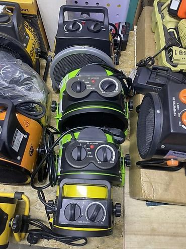 Тепловые пушки: Тепловая пушка Электрическая, более 2000 Вт, Регулировка температуры — 9