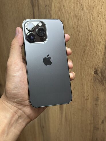 сотовые телефоны бишкек цены: IPhone 13 Pro, Б/у, 256 ГБ, Space Gray, Защитное стекло, Чехол, В рассрочку, 94 %