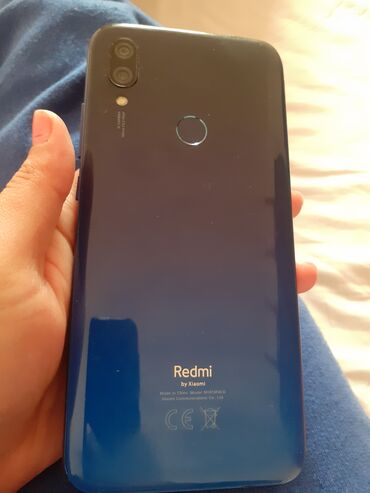 Xiaomi: Xiaomi Redmi 7, 32 GB, rəng - Göy, 
 Barmaq izi, İki sim kartlı