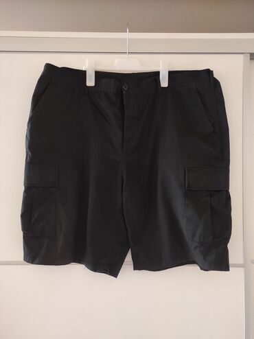 pantalone s: Bermude, 3XL (EU 58), Ad Lib, bоја - Crna, Pamuk