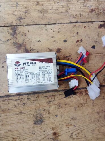 Avtomobilin digər elektrik sistemləri: Controller350W gücündə, DC36V elektrik nəqliyyat vasitələri üçün