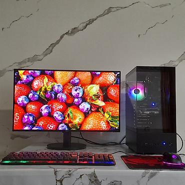 Техника и электроника: Компьютер, ядер - 4, ОЗУ 16 ГБ, Игровой, Б/у, Intel Xeon, AMD Radeon RX 580, HDD + SSD — 2
