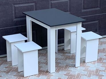 Masa və oturacaq dəstləri: Mətbəx üçün, Yeni, 4 stul — 18