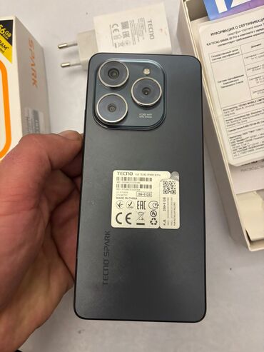 Tecno: Tecno Spark 20 Pro, 256 GB, rəng - Qara, Sənədlərlə — 3