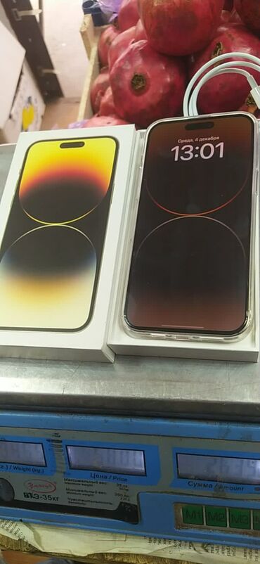 2 ci el iphone 14: IPhone 14 Pro Max, 256 GB, Qızılı, Zəmanət, Face ID