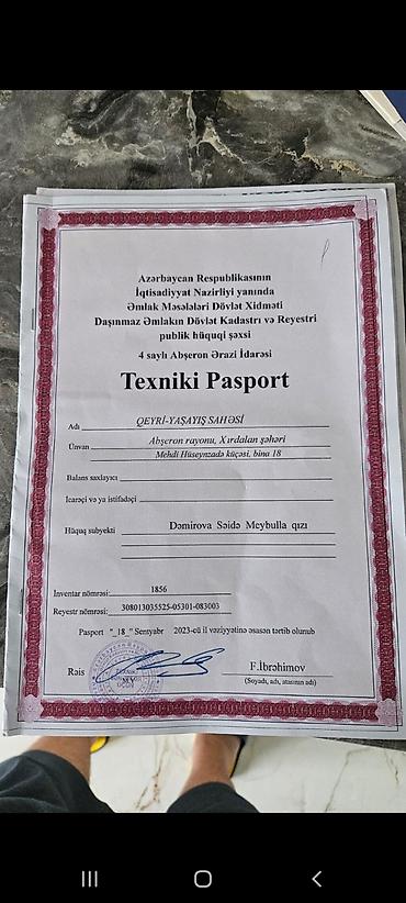 Kommersiya daşınmaz əmlakının satışı: Tagili SATILIR ümumi sahasi 1200 kv metir, Aylıq igarasi 4000 manat — 7