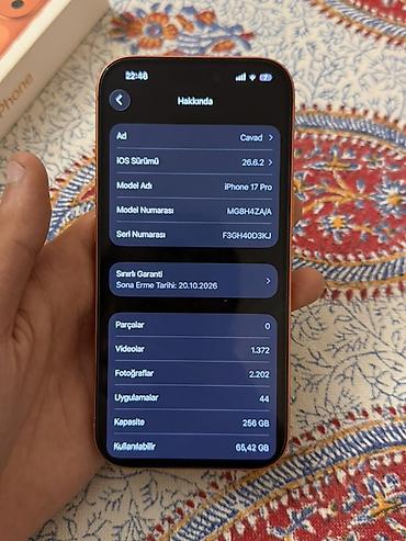 nokia yeni model: IPhone 17 Pro, 256 GB, Narıncı — 5