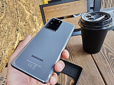 note 2: Samsung Galaxy S20 Ultra, Б/у, 128 ГБ, цвет - Черный, 2 SIM — 5