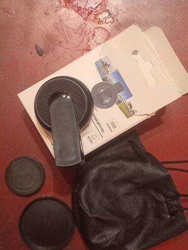 Obyektivlər və filtrləri: 0.45X Phone Lens – Mobil telefon və kamera üçün 2‑də‑1 linza — 7