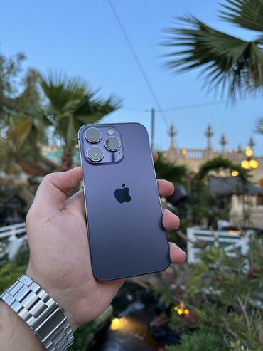 Apple iPhone: IPhone 14 Pro, 256 GB, Deep Purple