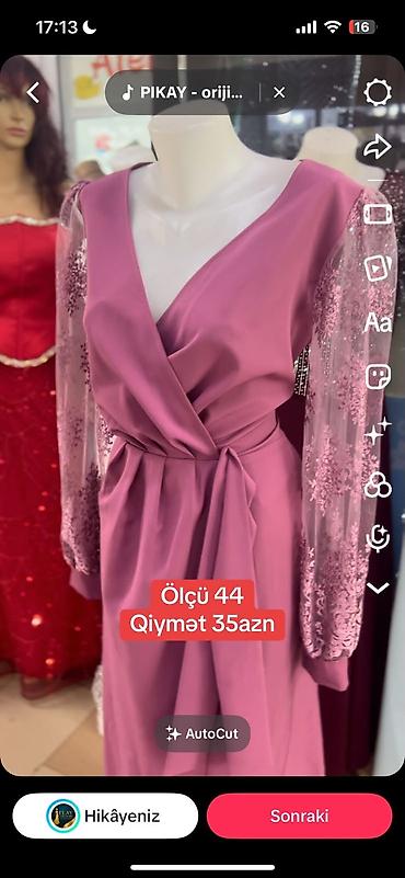 mezun xalati: - Zərif ziyafət donları seçimi 1) Şampan rəngli qısa ziyafət donu – — 3