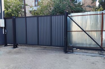 Откатные ворота: ВОРОТА | ДАРБАЗА Все виды автоматических ворот! Откатные ворота — 5